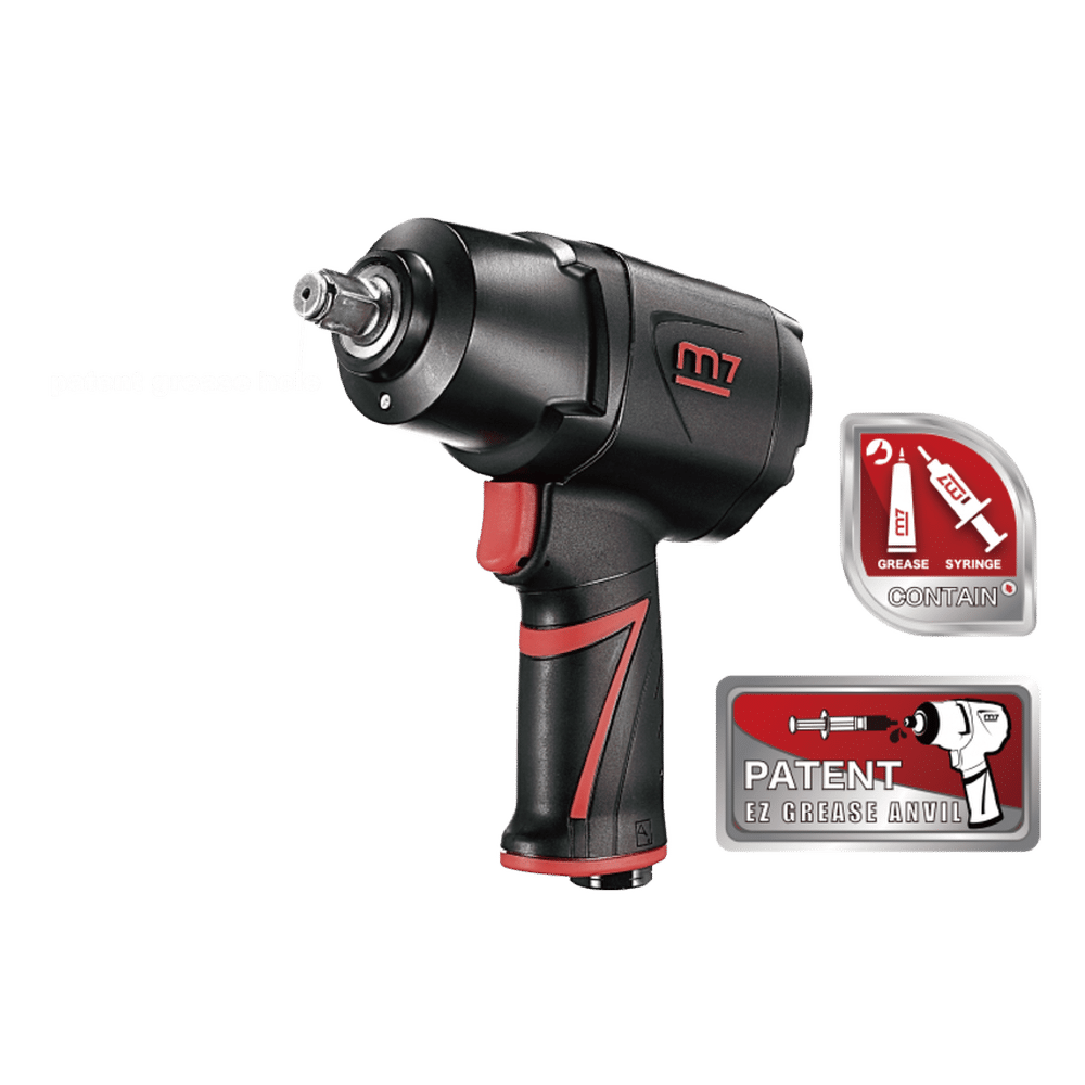 NC-4255QH-1/2" Drive Air Impact Wrench with Patent Grease Hole
